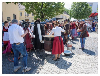 A magyar honvéd gyalogság és tüzérség ünnepe a Budai Várban (fotó: Pető István)