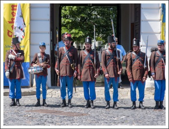 A magyar honvéd gyalogság és tüzérség ünnepe a Budai Várban (fotó: Pető István)