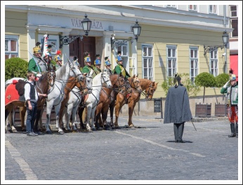 A magyar honvéd gyalogság és tüzérség ünnepe a Budai Várban (fotó: Pető István)