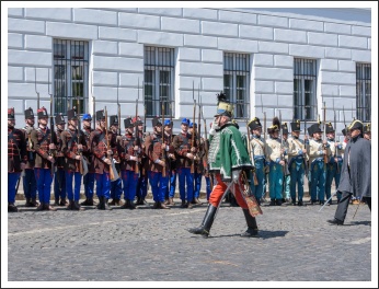 A magyar honvéd gyalogság és tüzérség ünnepe a Budai Várban (fotó: Pető István)