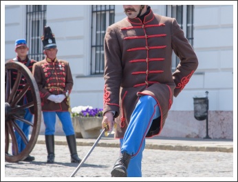 A magyar honvéd gyalogság és tüzérség ünnepe a Budai Várban (fotó: Pető István)