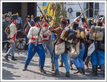 A magyar honvéd gyalogság és tüzérség ünnepe a Budai Várban (fotó: Pető István)