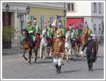 A magyar honvéd gyalogság és tüzérség ünnepe a Budai Várban (fotó: Pető István)