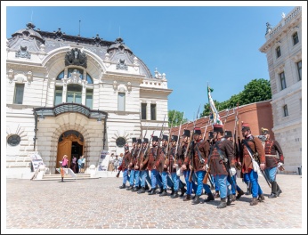 A Magyar Honvédség megalakulásának 175. évfordulójára emlékeztünk (fotó: Pető István)