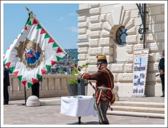 A Magyar Honvédség megalakulásának 175. évfordulójára emlékeztünk (fotó: Pető István)