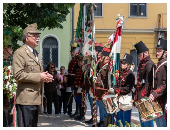 A Magyar Honvédség megalakulásának 175. évfordulójára emlékeztünk (fotó: Pető István)