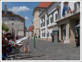 A Magyar Honvédség megalakulásának 175. évfordulójára emlékeztünk (fotó: Pető István)