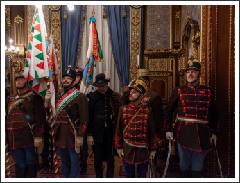 A Magyar Honvédség megalakulásának 175. évfordulójára emlékeztünk (fotó: Pető István)