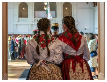 Honvéd toborzók a Budavári Palotában (fotó: Pető István)