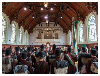 Honvéd toborzók a Budavári Palotában (fotó: Pető István)