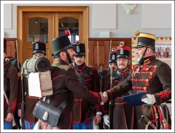 Honvéd toborzók a Budavári Palotában (fotó: Pető István)