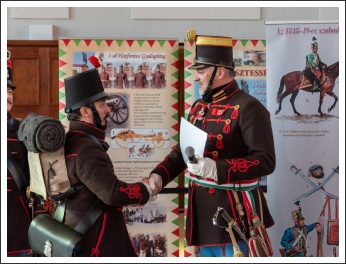 Honvéd toborzók a Budavári Palotában (fotó: Pető István)