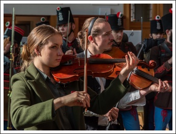Honvéd toborzók a Budavári Palotában (fotó: Pető István)