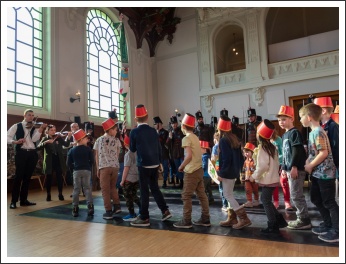 Honvéd toborzók a Budavári Palotában (fotó: Pető István)