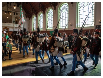 Honvéd toborzók a Budavári Palotában (fotó: Pető István)