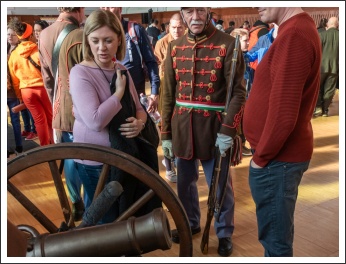 Honvéd toborzók a Budavári Palotában (fotó: Pető István)