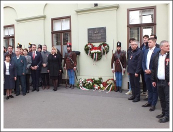 Magyar '48-as hagyományőrzők Prágában és Zágrábban