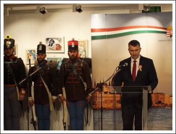 Magyar '48-as hagyományőrzők Prágában és Zágrábban