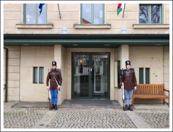 Magyar '48-as hagyományőrzők Prágában és Zágrábban