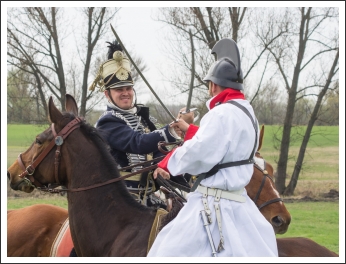 Csatabemutató Boldogon (fotó: Pető István)