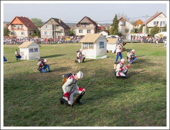 Az isaszegi csata (fotó: Pető István)
