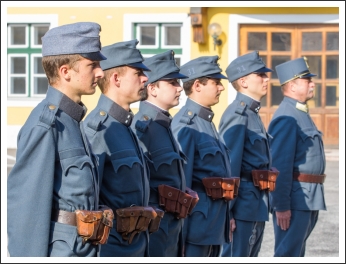 MHKHSZ gyalogsági és tüzérségi kiképzés Bábolnán (fotó: Pető István)