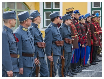 MHKHSZ gyalogsági és tüzérségi kiképzés Bábolnán (fotó: Pető István)