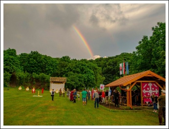 Nemzetközi verseny a pátyi íjászpályán