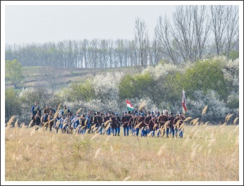 A Tavaszi Hadjárat Gyalogmenete - fotó: Pető István